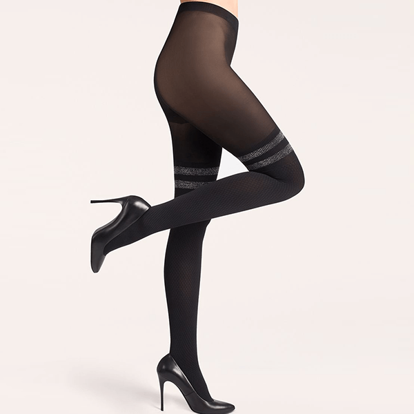 Vastag mintás harisnya