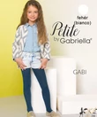 Kép 2/2 - Gabriella vastag gyerek harisnya fehér Gabi