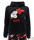 Kép 2/2 - Minnie pihe puha kapucnis női wellsoft pizsama
