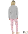 Kép 3/3 - Női extra vastag pizsama nyuszika mintás