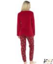 Kép 3/3 - Női téli pizsama pihe-puha wellsoft Karácsony mintás