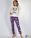 Minnie pihe-puha női wellsoft pizsama fehér Minnie pihe-puha női wellsoft pizsama fehér
