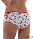 Minnie női francia bugyi fehér mintás Minnie női francia bugyi fehér mintás