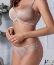 Kép 2/4 - Leilieve csipkés brazil bugyi nude 997