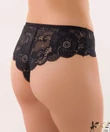 Kép 2/2 - Lemila csipkés brazil bugyi fekete