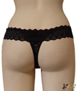 Kép 2/2 - Lemila csipkés nyitott női bugyi fekete