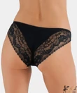Kép 1/2 - Lemila fekete csipkés női bugyi