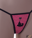 Spagetti pántos tanga pink cicás Flower Spagetti pántos tanga pink cicás Flower