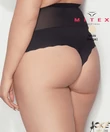 Kép 3/4 - Alakformáló tanga lézervágott beige Glam