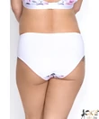 Kép 3/3 - Kismama bugyi fehér virágos Mitex Mama Panty