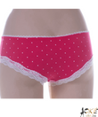 Lemila pink pöttyös női bugyi Lemila pink pöttyös női bugyi