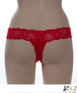 Barones Salsa piros csipkés tanga Barones Salsa piros csipkés tanga