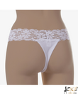 Fehér csipke tanga lámás Mania Fehér csipke tanga lámás Mania