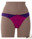 Kép 1/2 - Lemila női tanga magenta