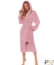 Kép 3/3 - Pihe puha wellsoft hosszú női köntös rózsaszínű