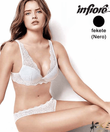Infiore 3004 Bralette melltartó vékony szivacsos fekete B kosár Infiore 3004 Bralette melltartó vékony szivacsos fekete B kosár