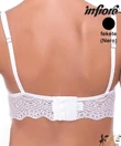 Kép 4/4 - Infiore 3004 Bralette melltartó vékony szivacsos fekete B kosár