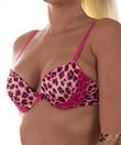 Lemila melltartó sötét pink ocelot A kosaras Lemila melltartó sötét pink ocelot A kosaras
