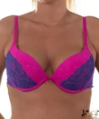 Kép 2/3 - Lemila melltartó push up magenta B kosaras