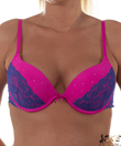 Lemila melltartó push up magenta B kosaras Lemila melltartó push up magenta B kosaras