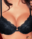 Lormar Class push up melltartó fekete B kosár Lormar Class push up melltartó fekete B kosár