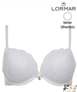 Lormar Formedouble Pizzo super push up melltartó fehér B kosár Lormar Formedouble Pizzo super push up melltartó fehér B kosár