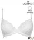 Lormar Prestige gél push up melltartó fehér C kosár Lormar Prestige gél push up melltartó fehér C kosár