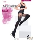 Lineaoro fekete combfix mintás női harisnya nadrág 70d Etana Lineaoro fekete combfix mintás női harisnya nadrág 70d Etana