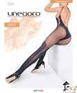 Lineaoro fekete combfix mintás női harisnya nadrág 50d Adele Lineaoro fekete combfix mintás női harisnya nadrág 50d Adele