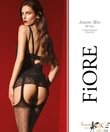 Kép 2/3 - Fiore alul nyitott pöttyös harisnya Amore Mio 20 den