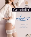 Kép 2/2 - Gabriella nagyméretű bézs combfix Caroline