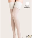 Kép 2/2 - Gabriella fehér combfix Exclusive 15 den