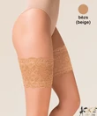 Kép 2/3 - Gabriella bézs combvédő csipke