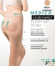 Kép 2/2 - Gabriella fenékemelő harisnya világosbézs Push up 20Den