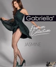 Kép 2/2 - Gabriella mintás harisnya fekete Jasmine