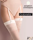 Kép 1/2 - Gabriella combfix harisnyatartóhoz pezsgő színű Vanessa