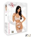 Kép 4/4 - Beauty Night 4 részes szexi fűzős fehérnemű szett Diamond
