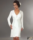 Kép 1/2 - LivCo ekrü vékony köntös Lavinia
