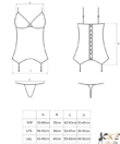 Kép 3/3 - Obsessive Lovica corset 2 részes szett tűzpiros