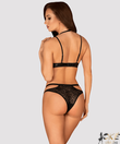 Kép 2/3 - Obsessive 2 részes latex melltartó szett Bagirela