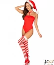 Kép 3/3 - Obsessive Mikulás zokni piros Kissmas