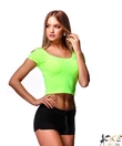 Kép 3/3 - Victoria Moda neon sárga női haspóló