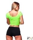 Kép 2/3 - Victoria Moda neon sárga női haspóló