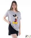 Kép 2/2 - Minnie rövidnadrágos pizsama szürke