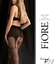 Kép 2/3 - Fiore combfix mintás nyitott harisnya Delight