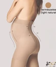 Kép 2/2 - Fiore Mama kismama harisnyanadrág világos testszín 20D