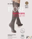Kép 2/2 - Fiore Massage gyógyhatású térdharisnya bézs 40 den