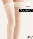 Kép 2/3 - Gabriella fehér combfix Calze 8 den