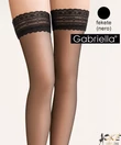 Kép 2/3 - Gabriella fekete combfix Calze 8 den