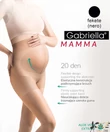 Kép 1/2 - Gabriella kismama harisnyanadrág Mamma 20 den fekete